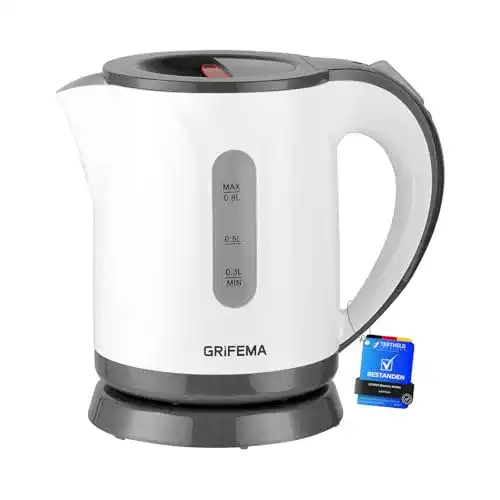 Reisewasserkocher Grifema 0,8 Liter 1100 Watt