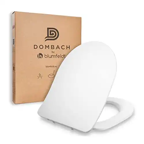 WC-Sitz Dombach Premium Toilettendeckel abnehmbar mit Absenkautomatik