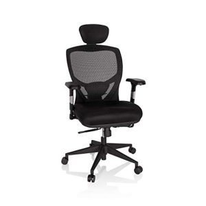 Hjh Office Bürostuhl Venus Base ergonomischer Schreibtischstuhl mit verstellbarer Rückenlehne