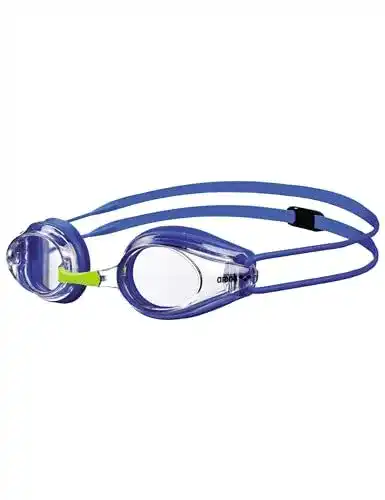 Schwimmbrille für Kinder Arena Tracks Junior mit Anti-Fog und UV-Schutz