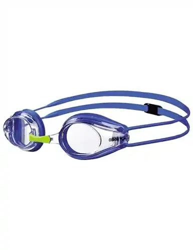 Schwimmbrille für Kinder Arena Tracks Junior mit Anti-Fog und UV-Schutz