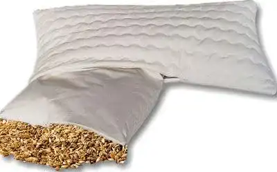 Dinkelkissen Natur Bio Komfort 40 x 60 cm mit Reißverschluss