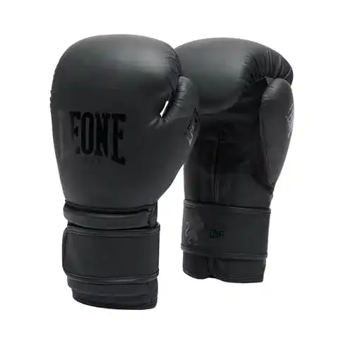Boxhandschuhe Leone 1947 Black Edition für Erwachsene