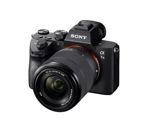 Vollformatkamera Sony Alpha 7 III – Spiegellose Kamera mit Zoom-Objektiv