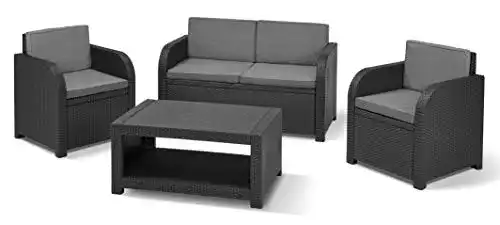 Gartenmöbel Set von Keter Allibert Modena aus Kunststoff