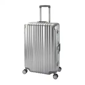 Aluminium Koffer Travelhouse London Silber 75 cm