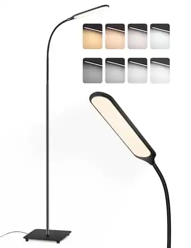 Stehlampe Büro sympa LED mit dimmbarer Funktion