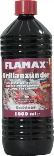 Flamax Grillanzünder 1000ml flüssig für sicheres Grillen
