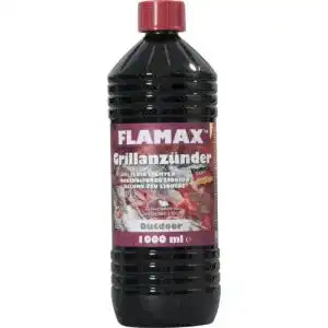 Flamax Grillanzünder 1000ml flüssig für sicheres Grillen