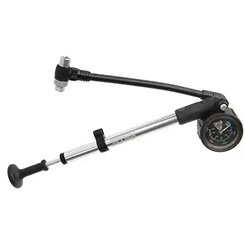 Dämpferpumpe Beto Fahrradpumpe mit Manometer