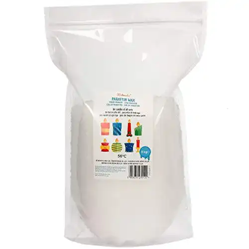 Paraffinwachs Materialix für Kerzen in verschiedenen Größen (3kg)