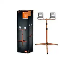 LED Baustrahler mit Stativ von Ledvance für Außenanwendungen