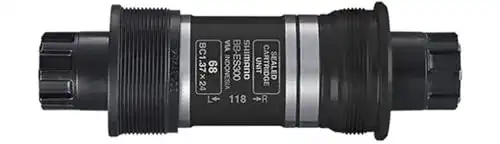 Innenlager Shimano BSA 121/68mm für Fahrräder