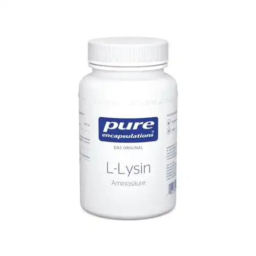 Lysin Pure Encapsulations Kapseln, 90 Stück, essentielle Aminosäure