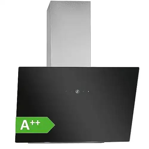 Dunstabzugshaube Bomann 60 cm mit bürstenlosem DC-Motor und Umluftfunktion
