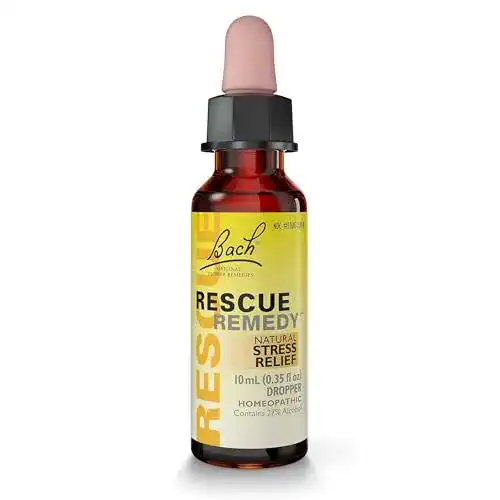 Pflanzliche Beruhigungsmittel von Bach: Rescue Remedy Blütenessenzen