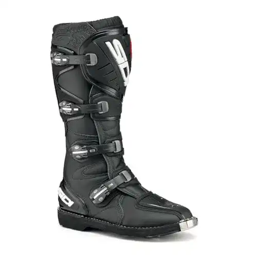 Motocross-Stiefel Sidi Agueda, Schwarz, Größe 41