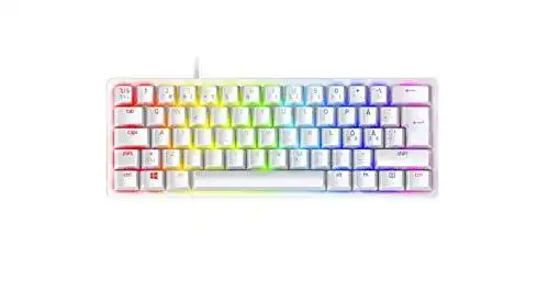 Mini-Tastatur Razer Mini, Mercury Edition (Purple Switch) Nordic Layout