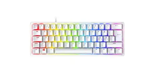 Mini-Tastatur Razer Mini, Mercury Edition (Purple Switch) Nordic Layout