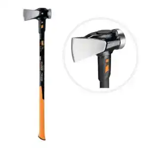 Fiskars Spaltaxt IsoCore XXL für das Spalten von Stammstücken