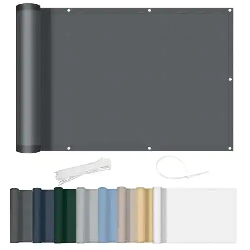 Sichtschutz AXT SHADE für Balkon wetterfest 90×600 cm