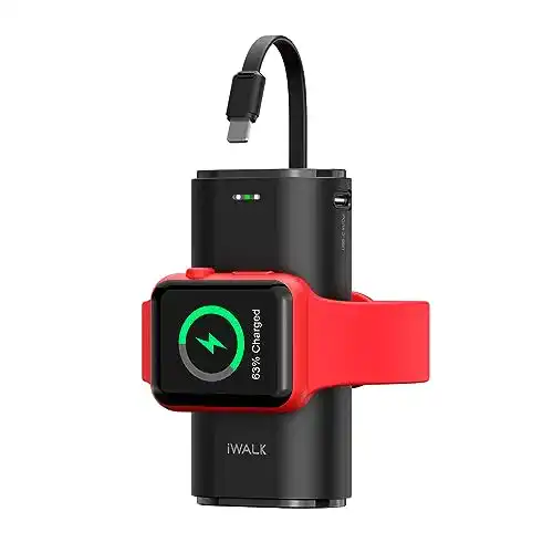 iWALK Powerbank Ladestation für Apple Watch und iPhone, 3 in 1