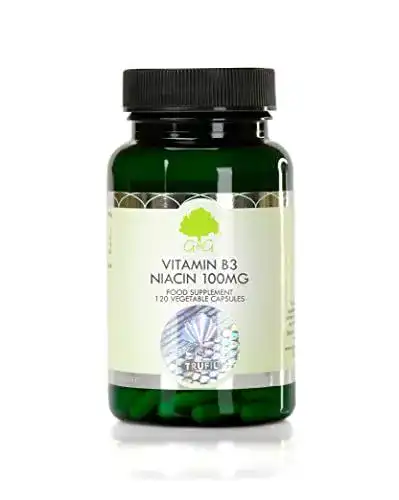 Vitamin B3 G&G Vitamins Niacin 100 mg 120 vegane Kapseln