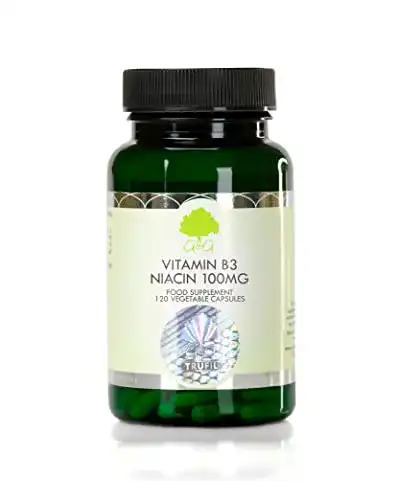 Vitamin B3 G&G Vitamins Niacin 100 mg 120 vegane Kapseln