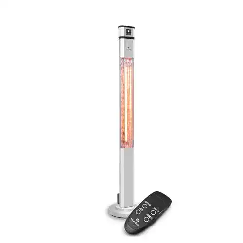 Blumfeldt Heat Guru Plus Standheizstrahler für Balkon und Terrasse