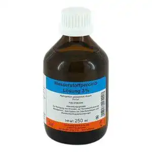 Wasserstoffperoxid 3 Prozent Lösung 250 ml für Reinigung und Desinfektion