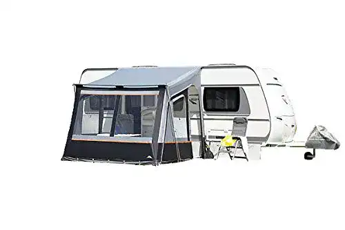 Wohnwagen Vorzelt DWT Fortuna II – 250 x 280 cm grau