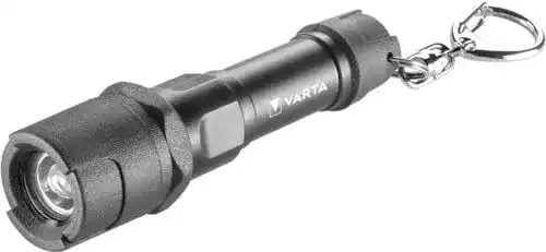 Varta Taschenlampe LED Mini Schlüsselanhänger mit AAA Batterie