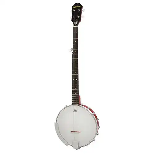 Epiphone MB-100 Open Back Banjo mit Mahagoni Korpus und Palisander Griffbrett