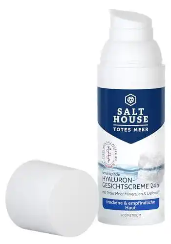 Totes Meer Gesichtscreme von Salthouse für trockene und empfindliche Haut 50ml