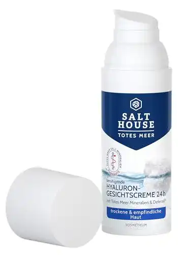 Totes Meer Gesichtscreme von Salthouse für trockene und empfindliche Haut 50ml