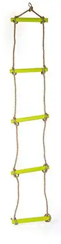 Strickleiter Small Foot aus wetterbeständigem Material mit Sicherungshaken