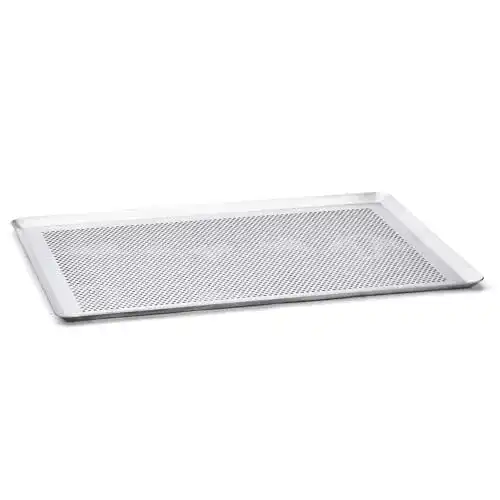 Backblech de Buyer aus Aluminium, perforiert, 40×30 cm