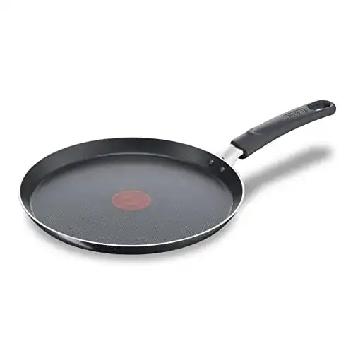 Tefal B56410 Day by Day Crêpes-Pfanne, 25 cm mit Antihaftbeschichtung