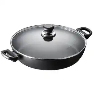 Scanpan Classic Chef Pfanne 32 cm mit Deckel und Stratanium Antihaftbeschichtung