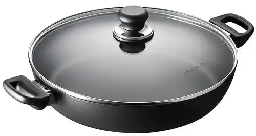 Scanpan Classic Chef Pfanne 32 cm mit Deckel und Stratanium Antihaftbeschichtung