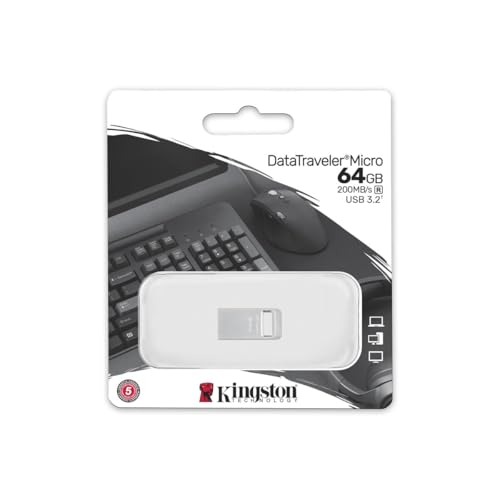 USB-Stick Kingston DataTraveler Micro 64GB mit USB 3.2