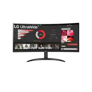 LG UltraWide 21:9 Curved QHD Monitor 34WR50QC-B mit 34 Zoll