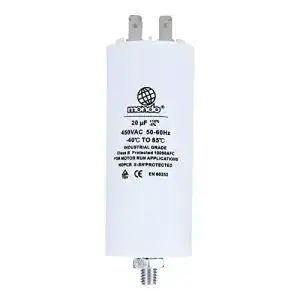 Anlaufkondensator Luth Profi Parts 20µF 450V mit 6,3mm AMP