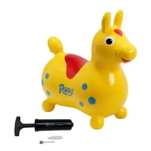 Hüpfpferd von Gymnic mit Pumpe Rody Hüpfpferd für Kinder