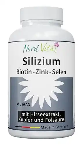 Silizium-Kapseln Nord Vital mit Bambus-Extrakt und weiteren Nährstoffen