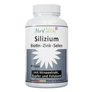 Silizium-Kapseln Nord Vital mit Bambus-Extrakt und weiteren Nährstoffen