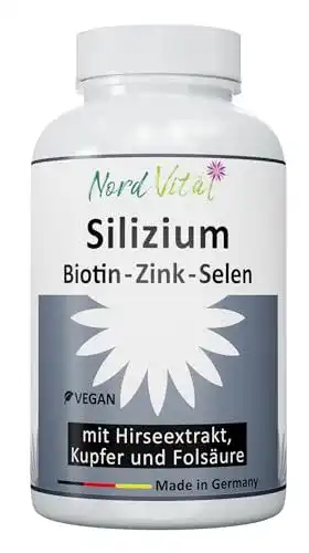 Silizium-Kapseln Nord Vital mit Bambus-Extrakt und weiteren Nährstoffen