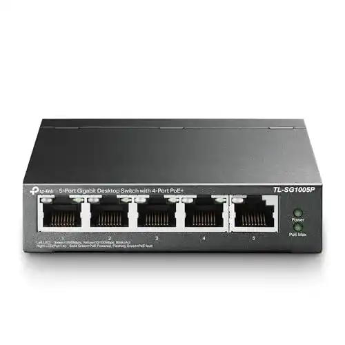 TP-Link TL-SG1005P 5-Port Gigabit LAN PoE Switch