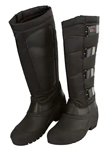 Winterreitstiefel für Damen Covalliero 327533 Thermoreitstiefel in Größe 38