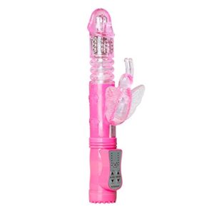 Perlenvibrator Easytoys Stoßender Rabbit Vibrator mit Wasserdichtigkeit und Vibrationsmodi